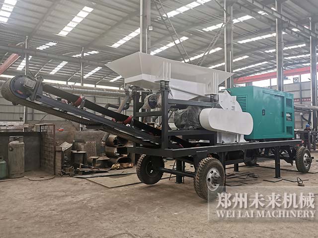 簡(jiǎn)易移動(dòng)破碎站試機(jī)視頻